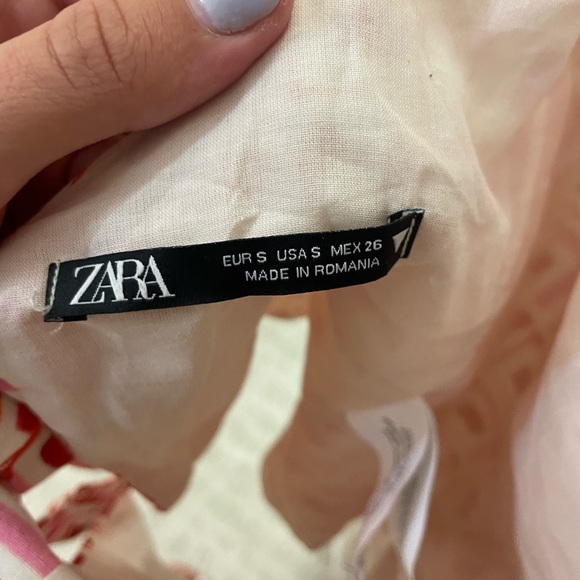 Zara linen blend top - Picture 4 of 4